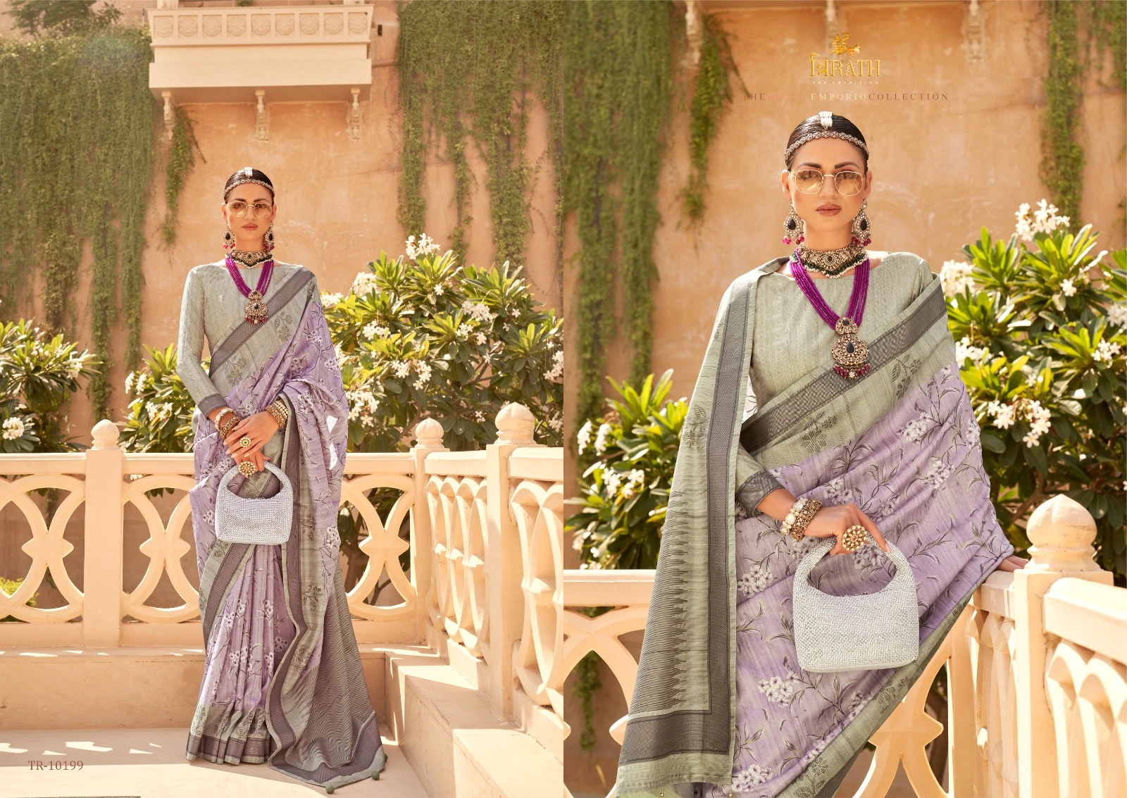 Trirath Savera Super Pv Raw Silk Wholesale Fancy Sarees Catalog — Wholesale Sarees, MPA wholesale from Surat — Photo 7